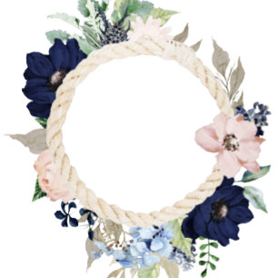 Marina - Convites para Chás de casamento de Blooms