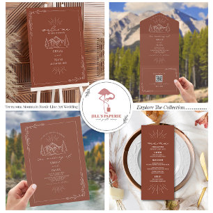 Vintage Mountain Rustic Terracotta