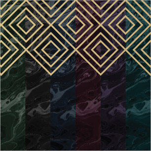 Convite para Casamento Azul Marble Mia-Noite das M