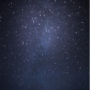 Sob as estrelas convites de casamento luminosos