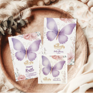 Convite Chá Boho Butterfly