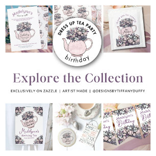 Bandeirinha Girls Birthday Tea Party