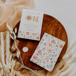 Convite para Fotografia de primeiro aniversario So