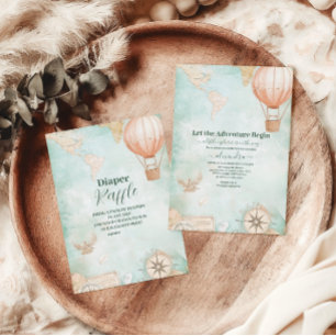 Cartão De Informações Aventura de Aquarela Aguarda Livros de Gênero para