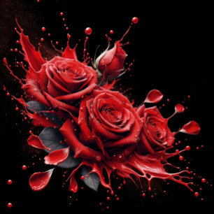 Cartão De Agradecimento Aniversário de 30 anos Elegante - Rosas em Bloom