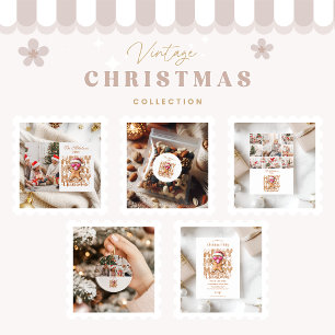 Cartão De Festividades 2 Biscoitos de Natal Lindos Feliz Natal 