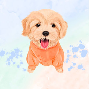 Convite Cachorro Cachorro Cachorro Cachorro e Chá de frald