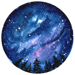 Convite Starry Night Sky