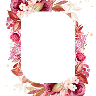 Convite Casamento com Tipografia Dourada de Peony Glitter 