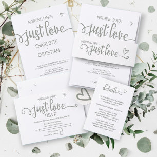 Adesivo Redondo Nada Rico Apenas Ama Casamento Minimalista