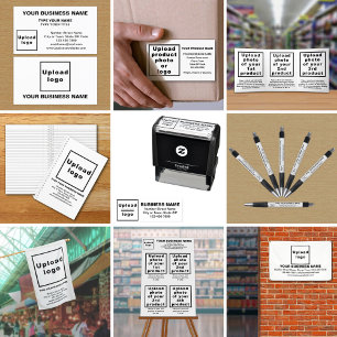 Cartão de visita Branco do Estilo Alinhado Central