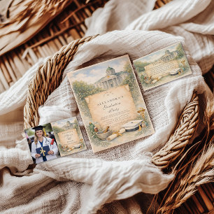 Convite Celebração de Formatura da Faculdade de Farmácia