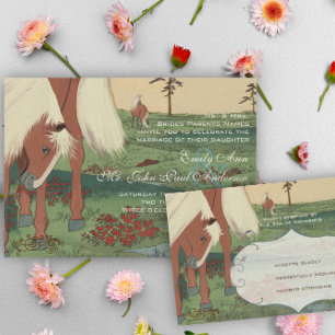 Artista de Convite para Casamento Hiroshige Utagaw