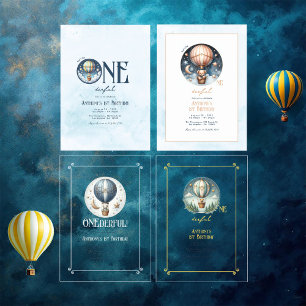 Convite Ele não é um primeiro aniversario maravilhoso?