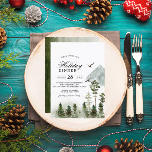 Convite Floresta Verde Moderna   Árvores Aquáticas