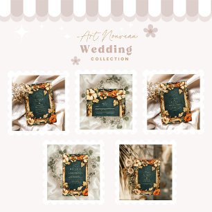 Reserve A Data Ouro Autumn Art Nouveau