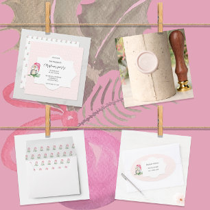 Adesivo Oval Coruja Coruja Aquarela Ilustração Monograma