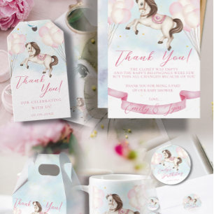 Caneca De Café Bebê bebezinho Pony Belo Balões Estrelando Garota