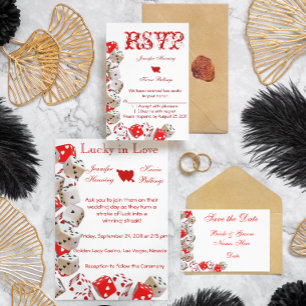 Casino Las Vegas que Wedding cartões salve a data