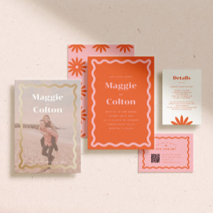 Convite Daisy Wedding