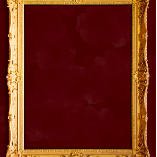 Convite Luxury Burgundy e Dourado Casamento Real