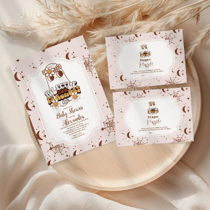 Cartão De Informações Grooveen Halloween Pequeno Bebê Raffle Diapper