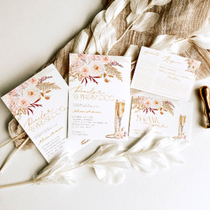 Pérolas e Cartões de agradecimentos do Chá de pane