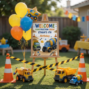 Convite Mergulhe na Festa de Aniversário de Construção 