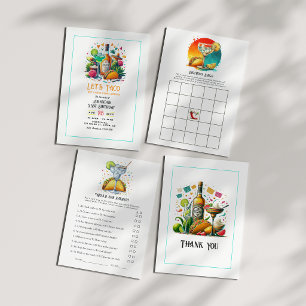 Convite Vamos Taco 'Bout a Birthday - Festa