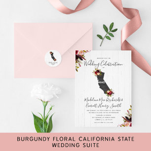 Convite para Casamento de Destino do Estado da Cal