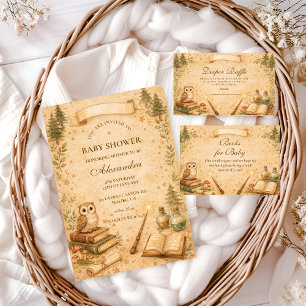 Cartão De Informações Sorteio da fralda do Mago do Livro de Histórias En