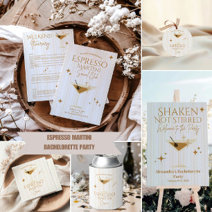 Bolsa Tote Festa de solteira Espresso Martini