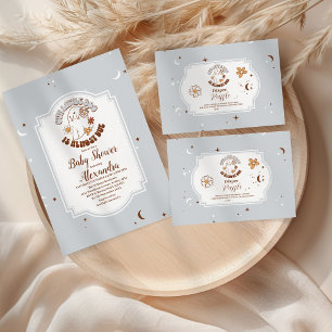 Cartão De Informações Pequeno Boo Bebê Raffle do Halloween