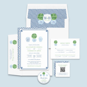 Convite Casamento Pintado De Madeira-De-Chá Com Pincel Ver