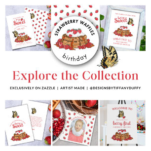 Convite Borboleta de Morango   Dois Bons Aniversário