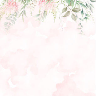 Convite Blush Pink e Greenerence deixam Casais chic Chá