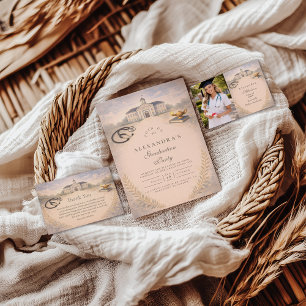 Convite Cerimônia de Graduação com a Entrega do Broche às 