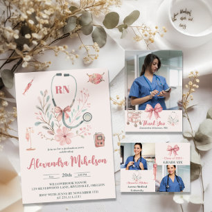 Convite Formando da Escola de Enfermagem de Cor de Água co