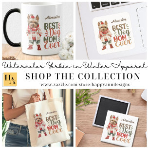 Imã Melhor Mãe De Cachorro, Personalizada