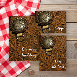 Resposta RSVP de Casamento do País de Saddle Horse