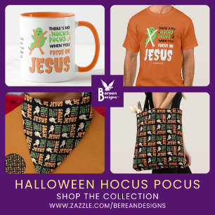 Camiseta Christian Halloween FOCUS JESUS Hocus Pocus Kids