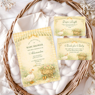 Cartão De Informações Livreto Antigo de Histórias - Sorteio de Fraldas d