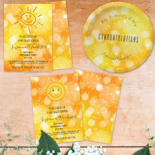 Sun Sketch Gênero Modelo Neutro Convite