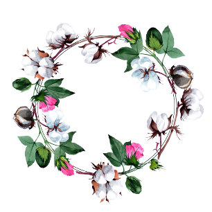 Convite flor branca de algodão. Casamento Kraft elegante 