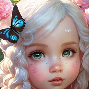 Caneca De Café Artista Flutuante: Borboleta Aquarela