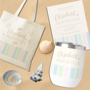 Convite Beach Club Birthday