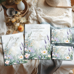 Cartão RSVP Casamento Cor-de-rosa-pincel Elegante