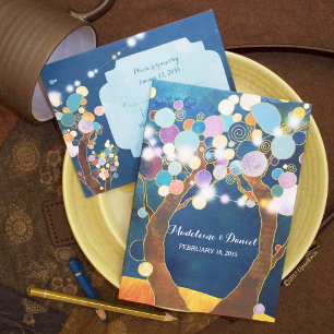 Convite String Lights Love Treal Wedding