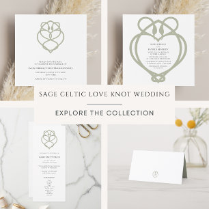 Reserve A Data Céltica Irlandesa Swan Love Knot Weding A Data