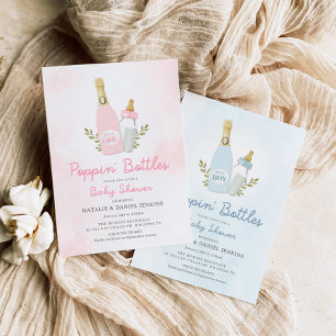 Convite Chá de fraldas de Garras de Poppin